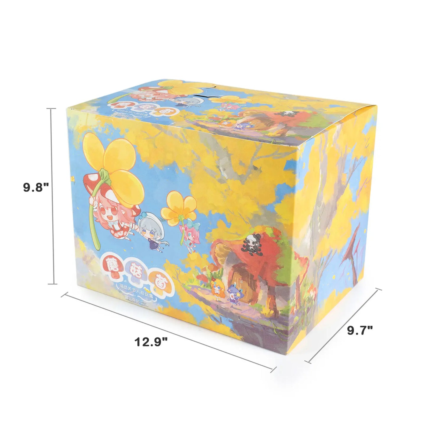 Discover the Enchanting Mushroom Mycelium Naming Series 1/12 Action Figure BJD Blind Box – Collectible Mini-Figures Await!