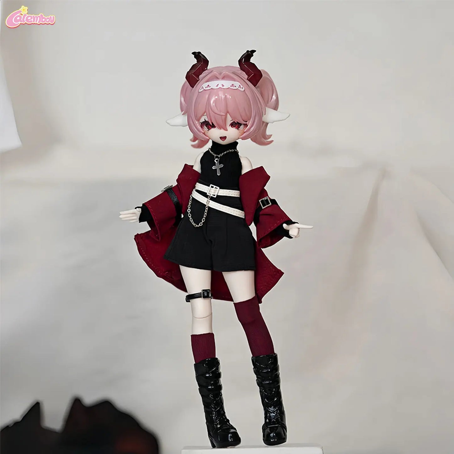 Discover the CALEMBOU Meki Oblivion's Luminaria Series V2 - Adorable 1/8 BJD Dress-Up Doll, Perfect Collectible for Birthdays and Christmas!