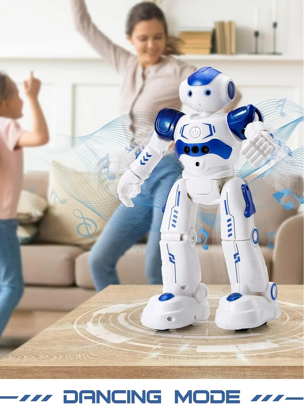 Exciting Kingsdragon RC Robot Toy - Gesture & Programmable Remote Control for Kids Aged 3-8 - Perfect Birthday & Graduation Gift!