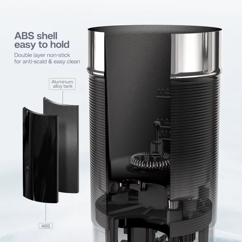 4-in-1 Electric Milk Frother & Milk Warmer for Coffee Lovers