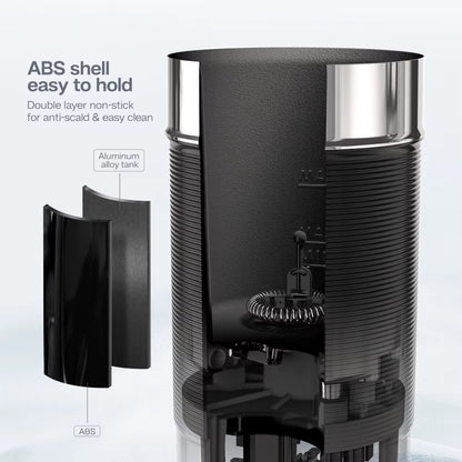 4-in-1 Electric Milk Frother & Milk Warmer for Coffee Lovers