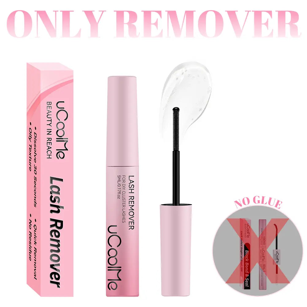 Ucoolme Creator Exclusive 2-In-1 Waterproof Lash Glue - Strong & Long-Lasting Adhesive for Flawless False Eyelash Application