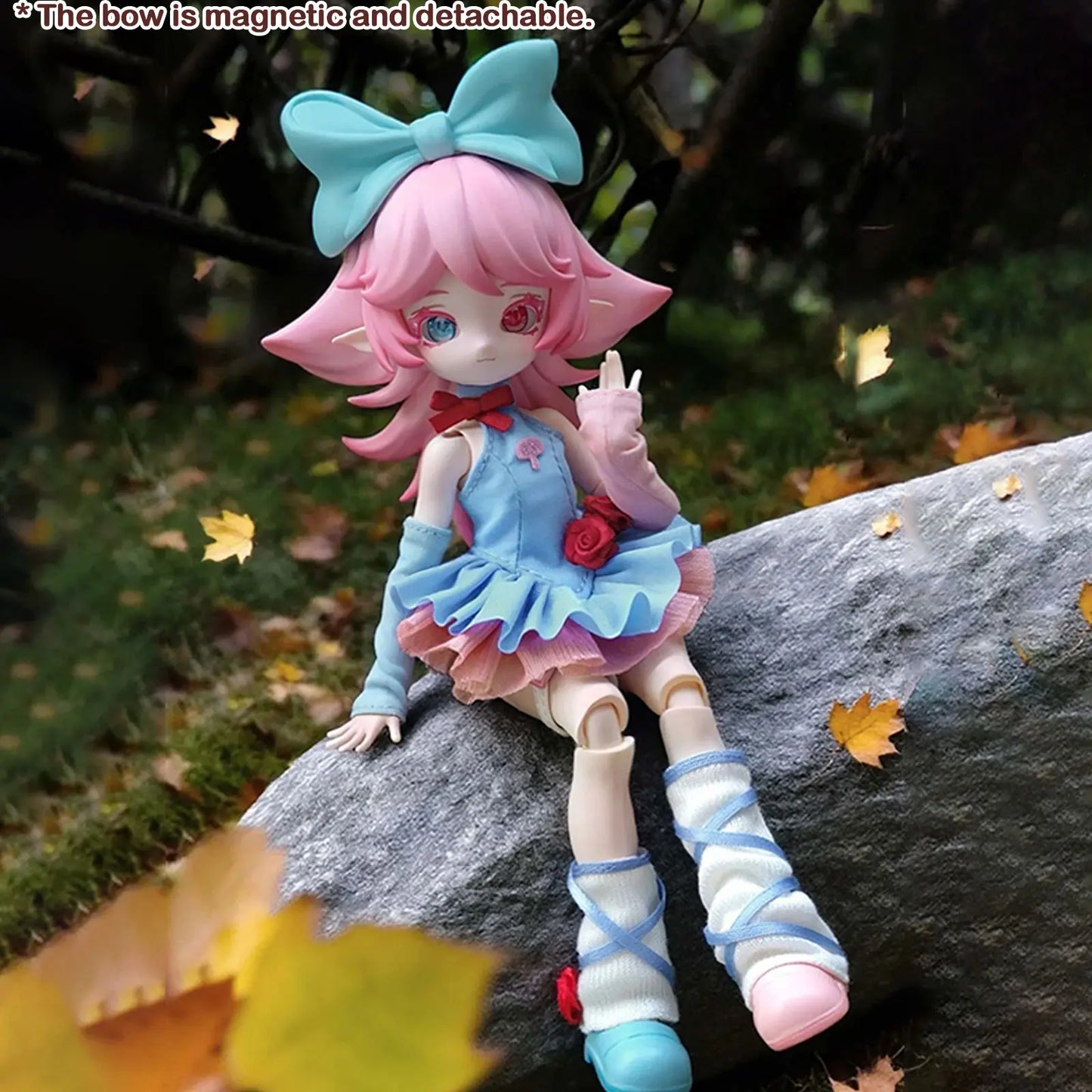 Discover the Enchanting Mushroom Mycelium Naming Series 1/12 Action Figure BJD Blind Box – Collectible Mini-Figures Await!