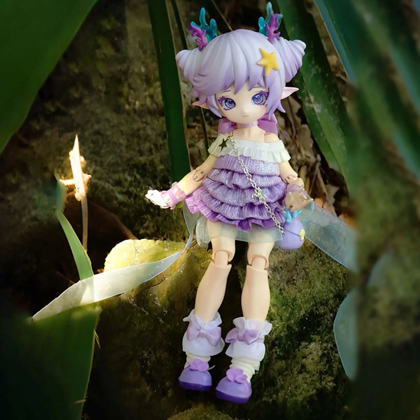 Discover the Enchanting Mushroom Mycelium Naming Series 1/12 Action Figure BJD Blind Box – Collectible Mini-Figures Await!