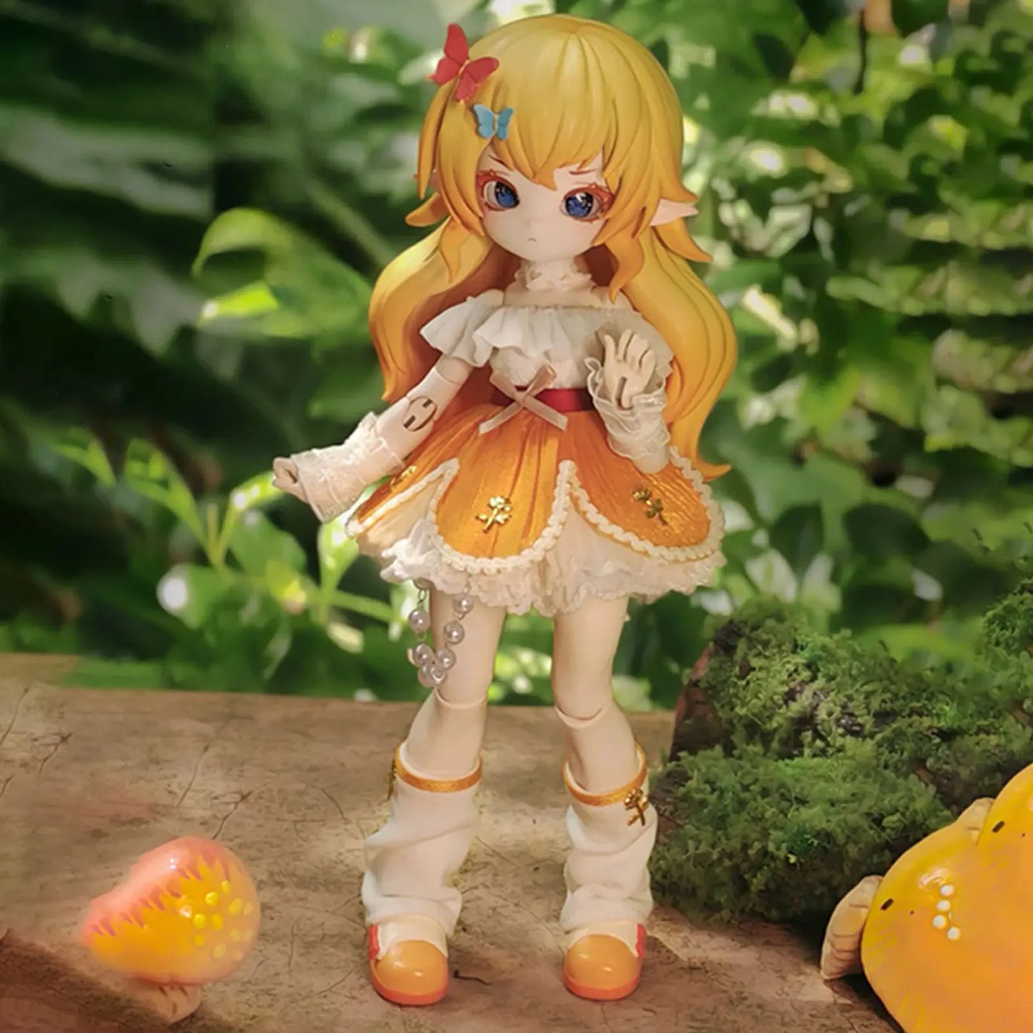 Discover the Enchanting Mushroom Mycelium Naming Series 1/12 Action Figure BJD Blind Box – Collectible Mini-Figures Await!