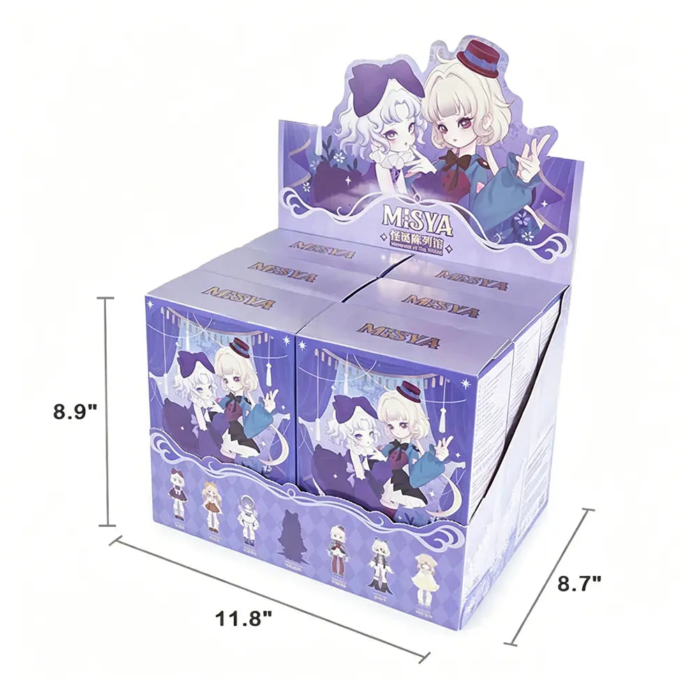 Unleash the Magic of Kawaii with Misya's Museum of the Weird Series BJD Blind Box - Adorable 1/8 Ball Jointed Dolls for Every Collector!