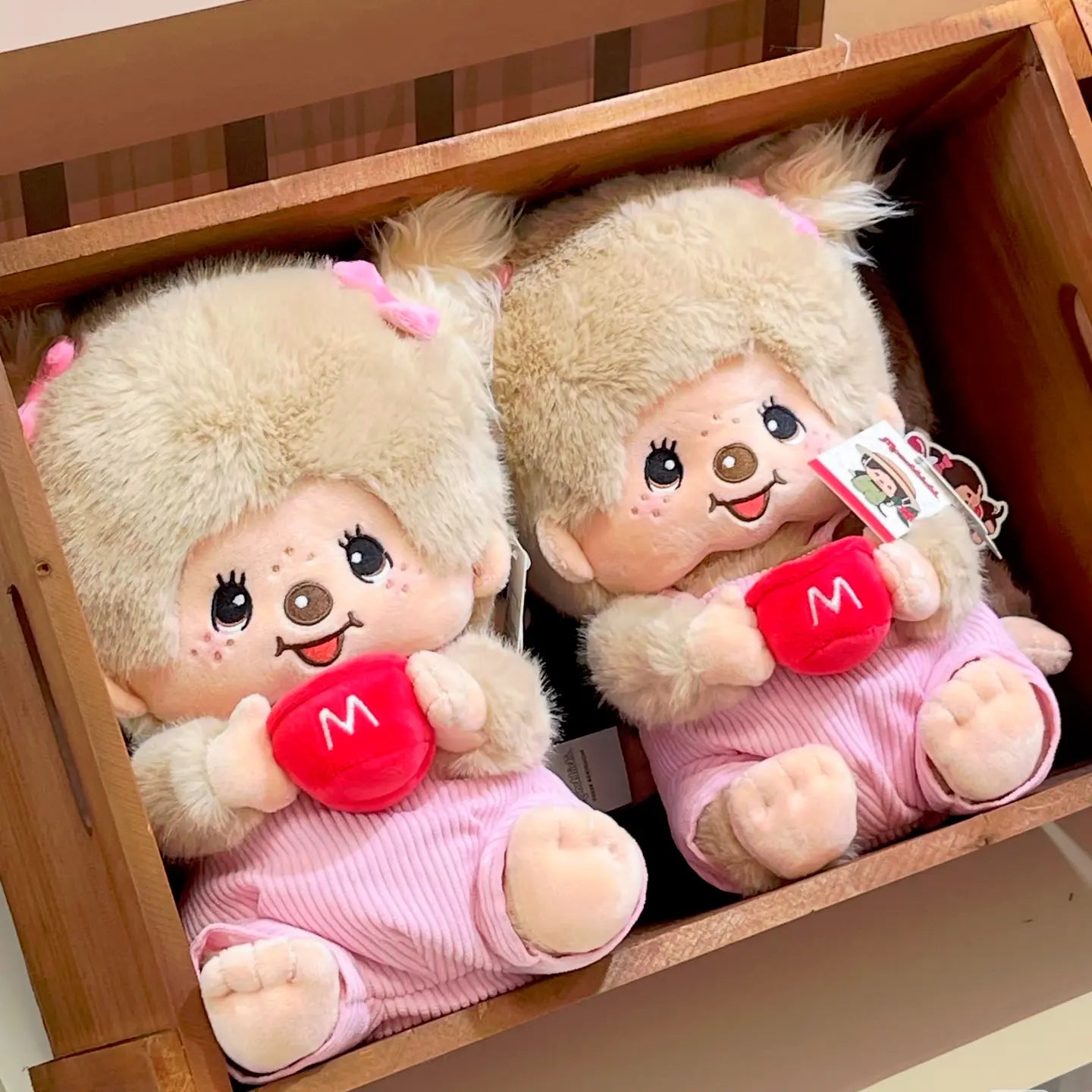Experience Cuddly Charm with the Monchhichi Coffee Farm BiG Plush Series – Adorable Stuffed Animal Collectible Teddy Bear