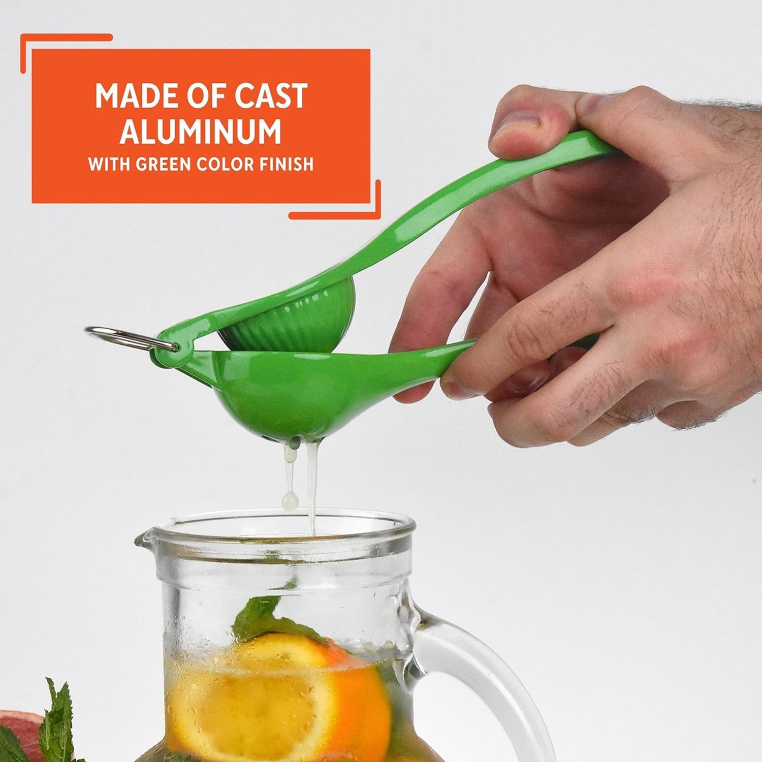 Premium Lemon & Lime Juicer – Easy Hand Press Squeezer