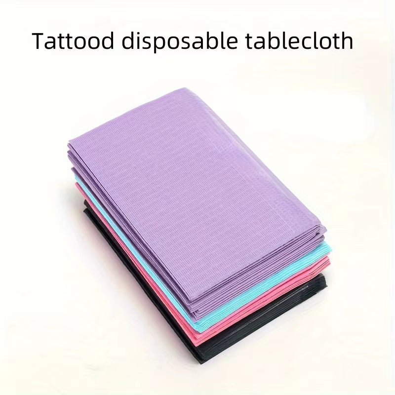 Disposable Waterproof Tattoo Bibs & Dental Table Covers – 50PCS