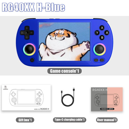 Portable Retro Handheld Game Console – 64GB, 5000+ Games, RGB Light