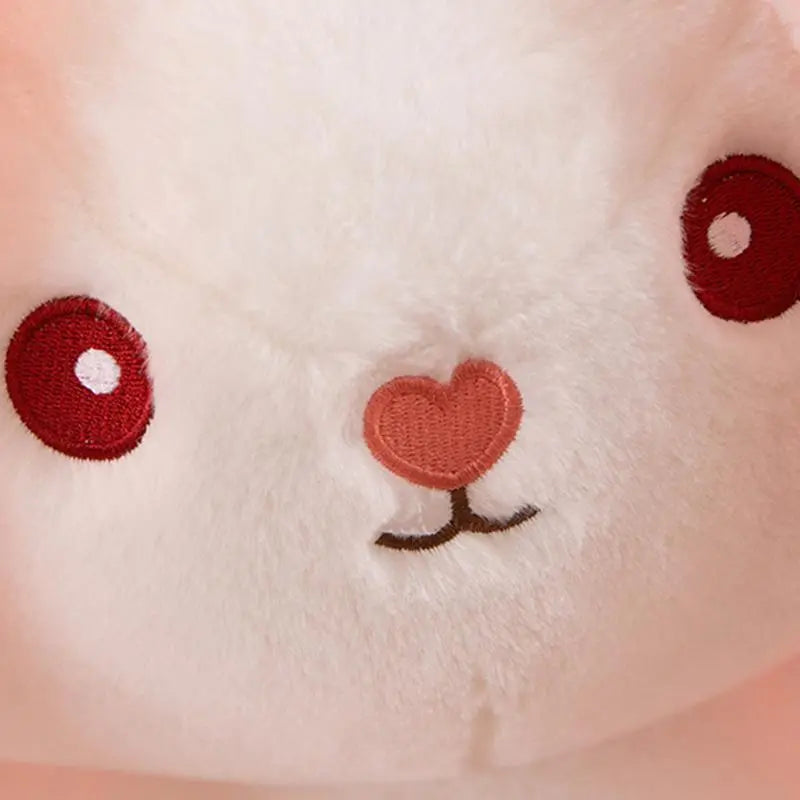 Transforming Bunny Plush Toy - Soft and Cuddly Stuffed Animal for Imaginative Play, Perfect Easter Gift for Ages 6+!