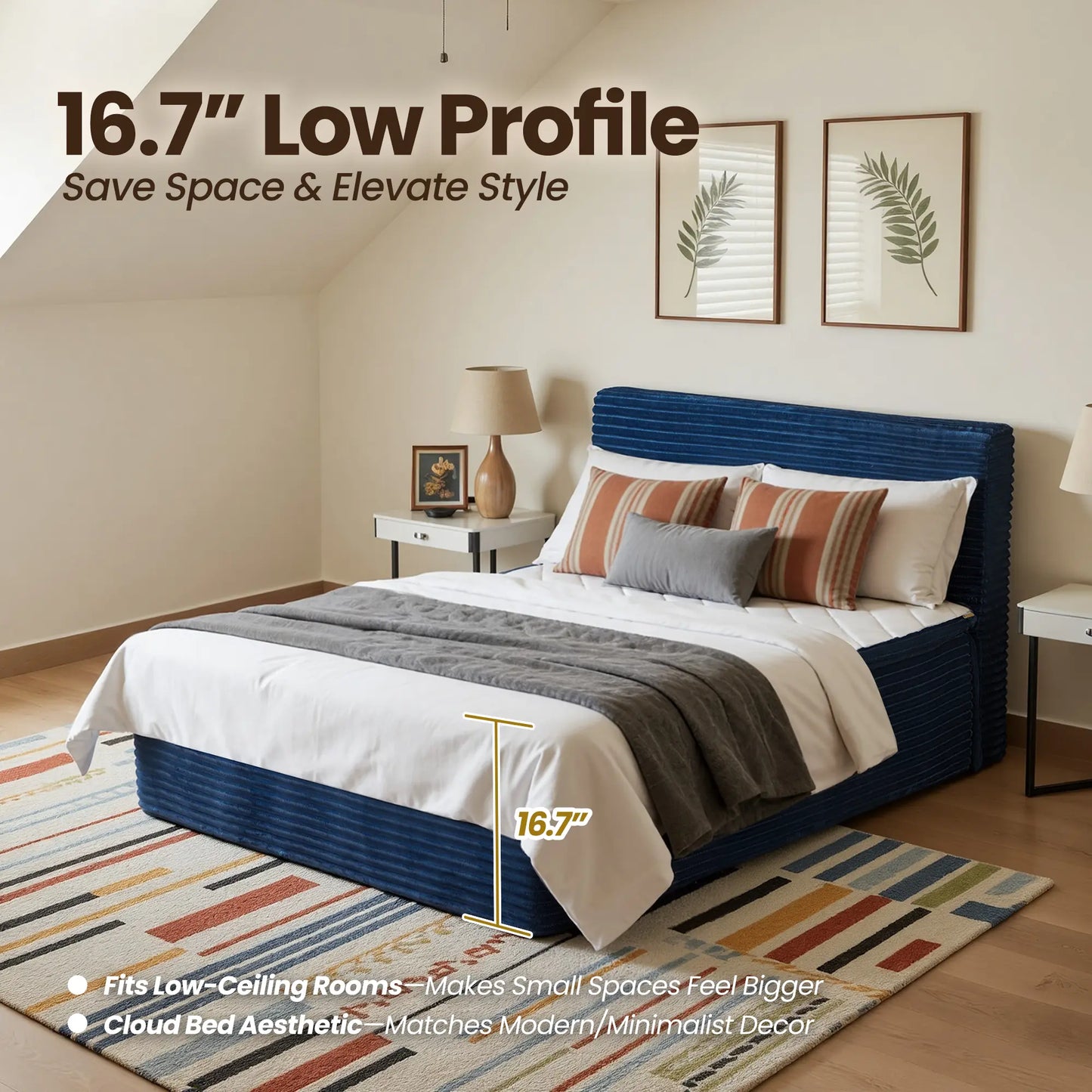 Transform Your Sleep with the ALTRIGUS Modern Boneless Bed Set - All-In-One Mattress in a Box for Ultimate Comfort and Support
