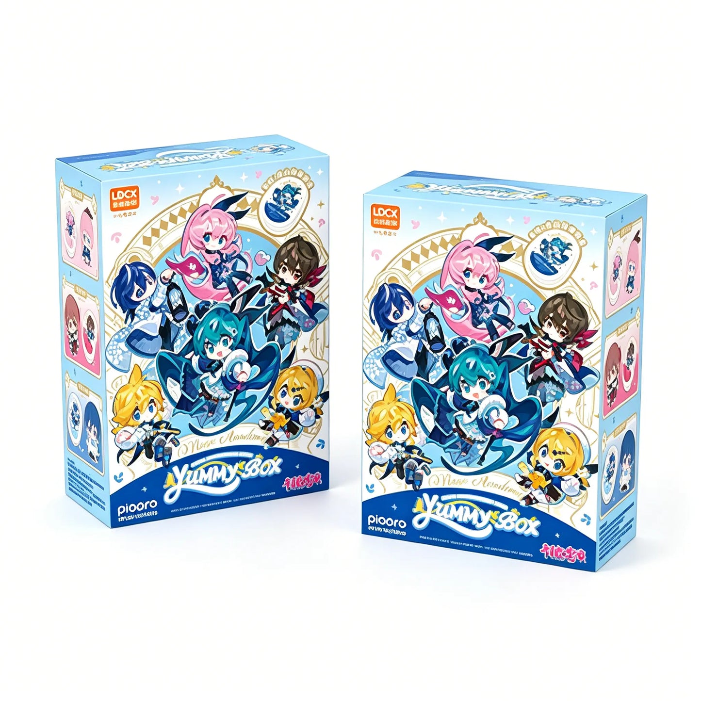 Collectible Yummybox Hatsune Miku Plush Doll - Surprise Blind Box from the 2025 Concert - Perfect Gift for Fans & Desk Decor
