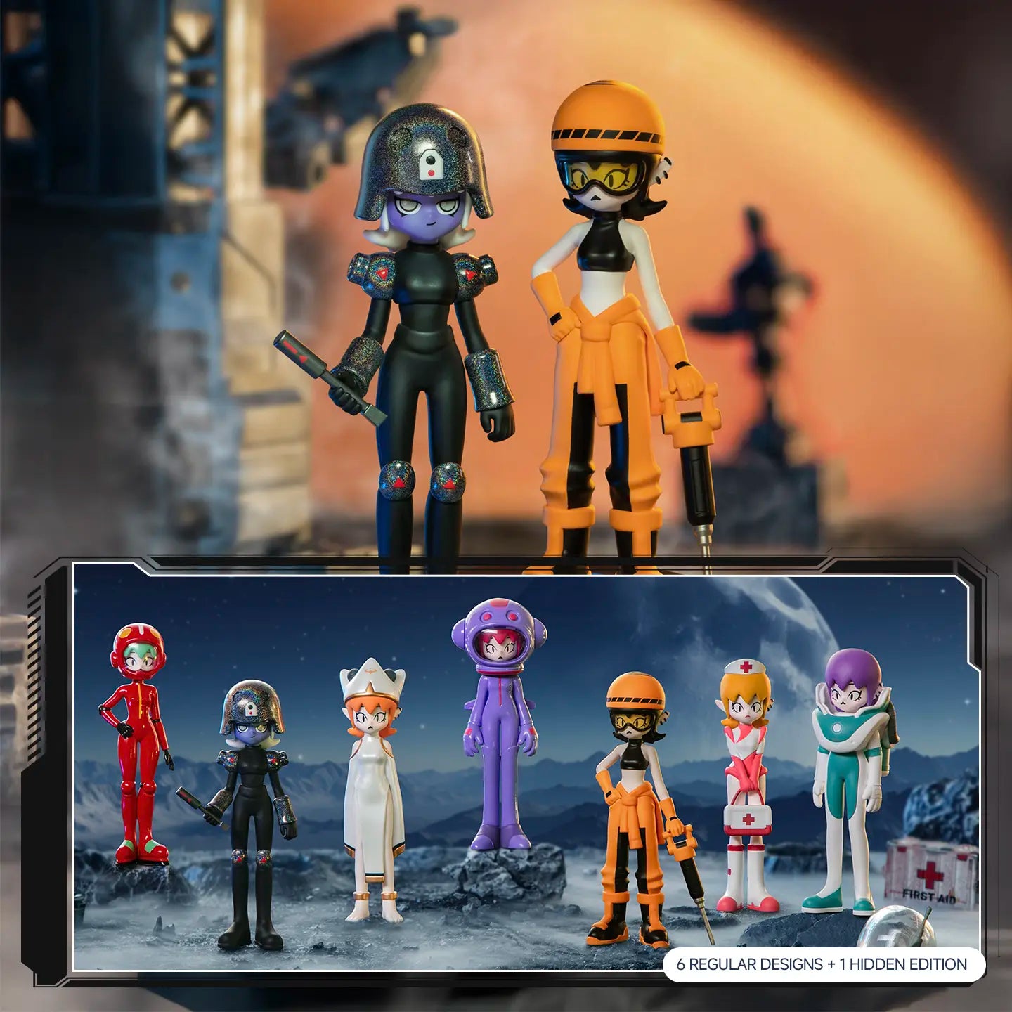 Discover the Exciting OHKU TWOTOO Planes Investigation Bureau Series Figurine Blind Box - Unbox the Adventure!