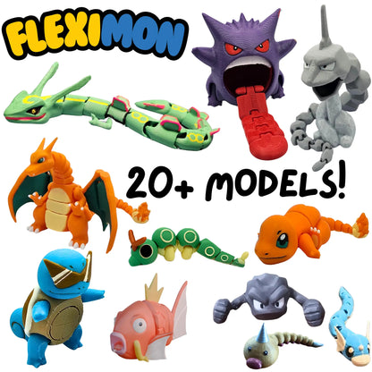 Fleximon Figures Fidget Fun