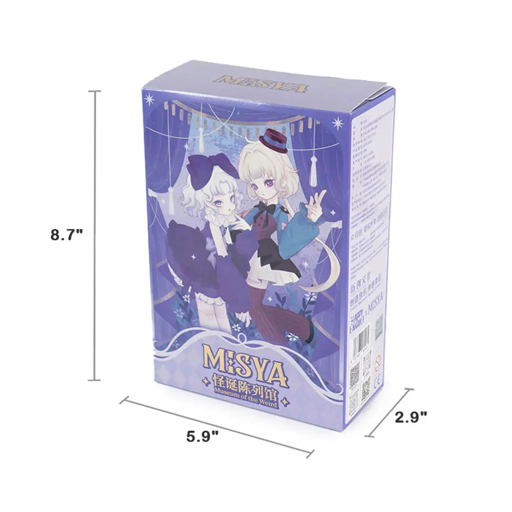 Unleash the Magic of Kawaii with Misya's Museum of the Weird Series BJD Blind Box - Adorable 1/8 Ball Jointed Dolls for Every Collector!