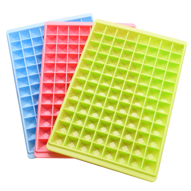 Quick Freeze Ice Cube Maker - Versatile Silicone Ice Cube Mould with 96 Grids