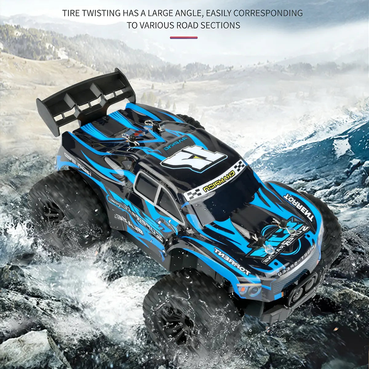Experience Thrilling Adventures with the High-Speed Off-Road Remote Control Cybertruck for Kids & Adults - Perfect for All-Terrain Racing Fun!
