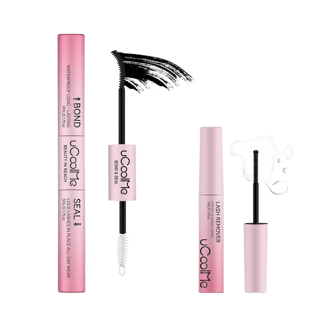 Ucoolme Creator Exclusive 2-In-1 Waterproof Lash Glue - Strong & Long-Lasting Adhesive for Flawless False Eyelash Application