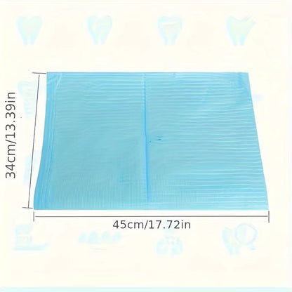 Disposable Waterproof Tattoo Bibs & Dental Table Covers – 50PCS