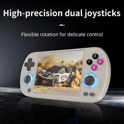Portable Retro Handheld Game Console – 64GB, 5000+ Games, RGB Light