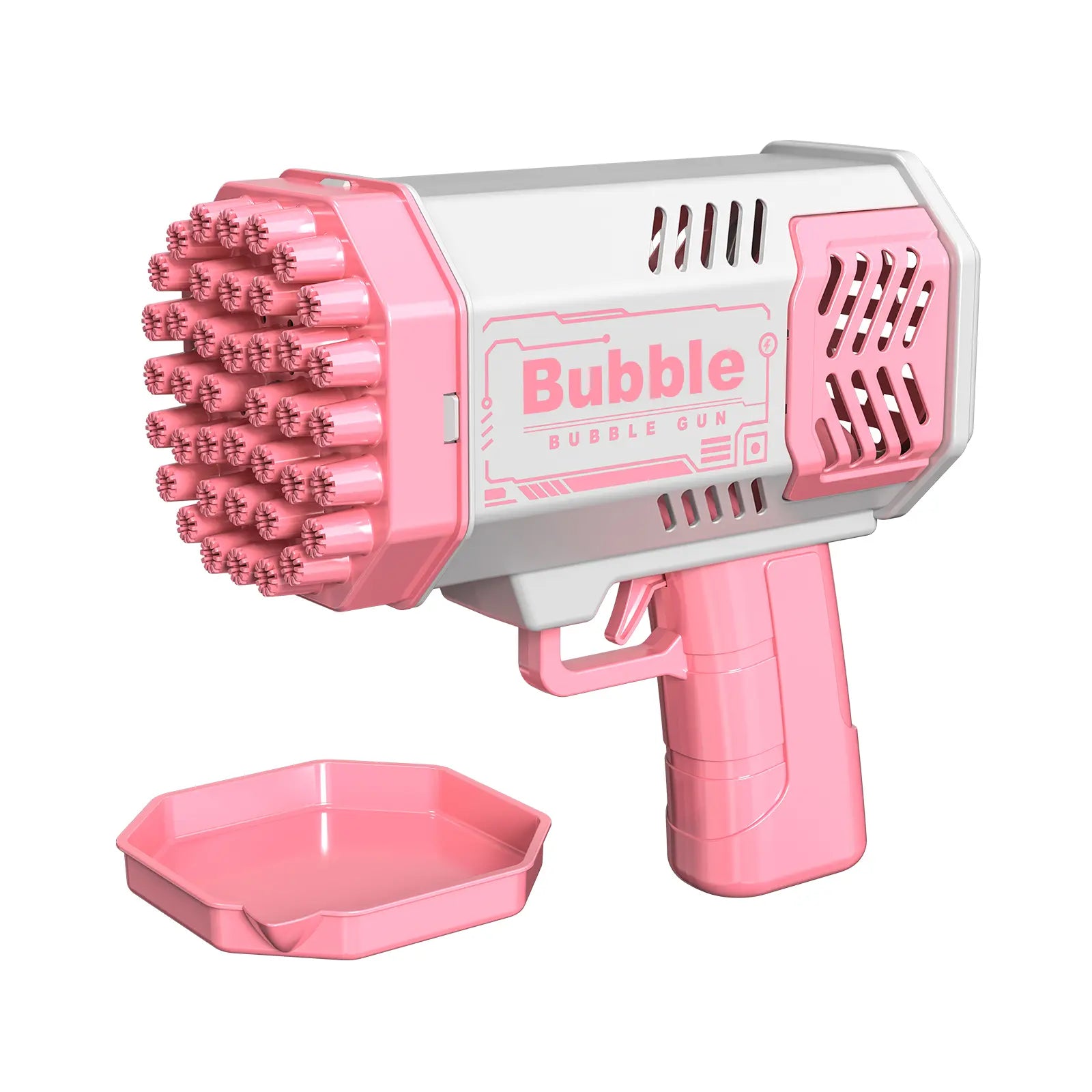 Exciting Summervibes Bubble Machine Blower - Perfect for Kids & Toddlers! Colorful Bubble Toys for Outdoor Birthday Parties and Fun!