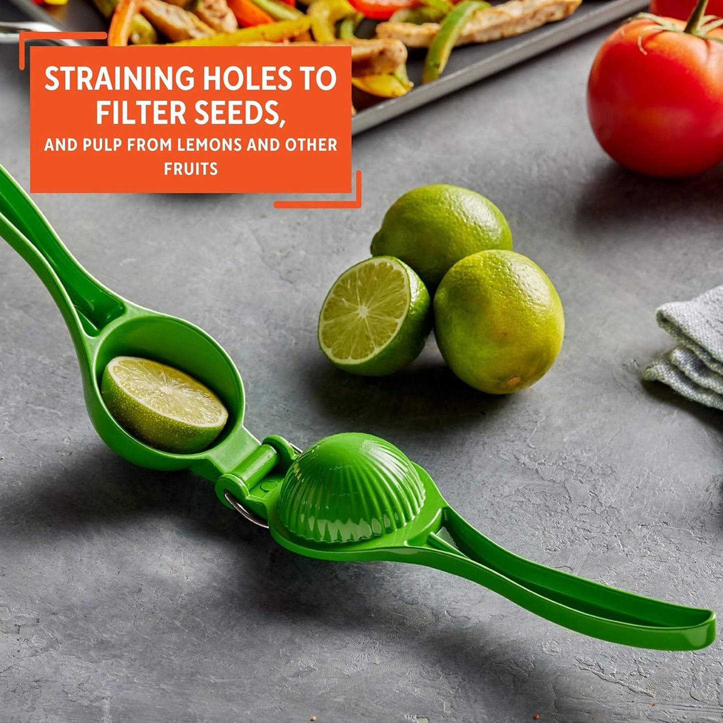 Premium Lemon & Lime Juicer – Easy Hand Press Squeezer