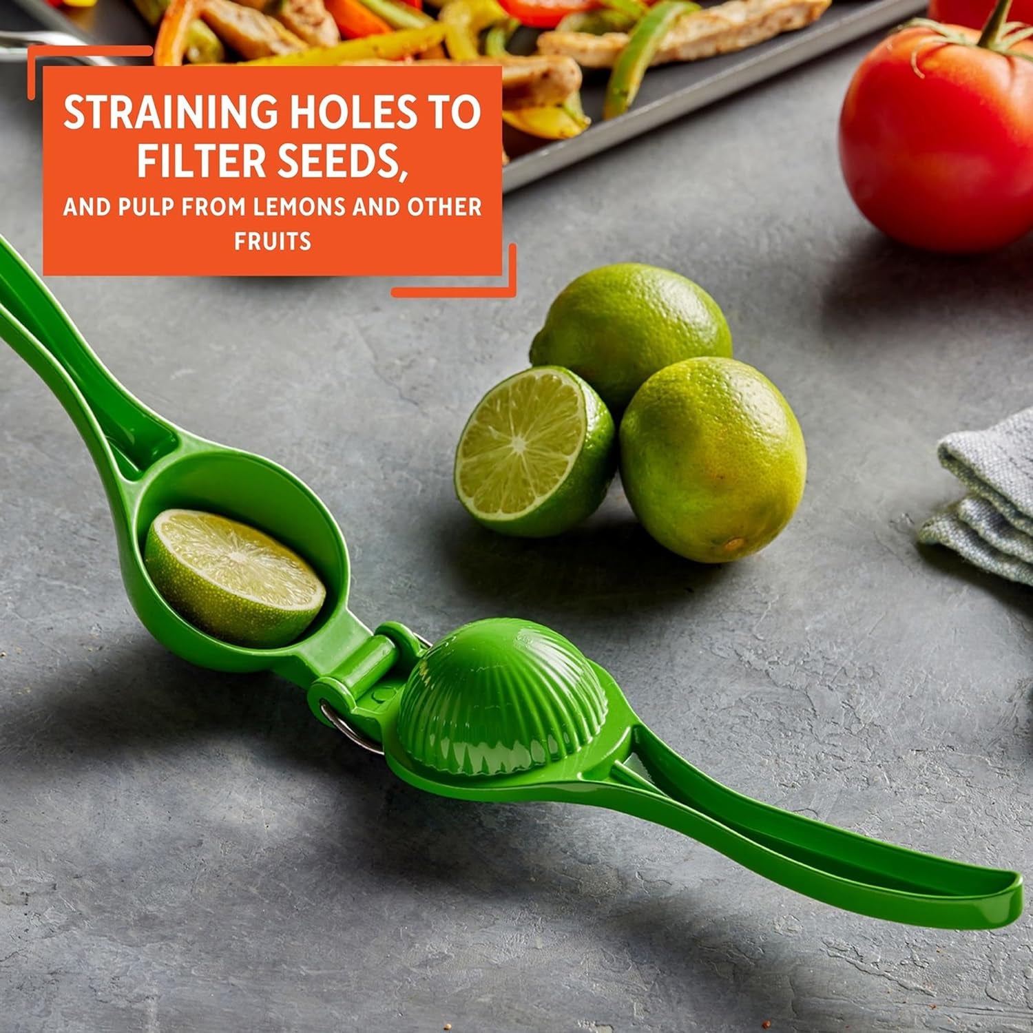 Premium Lemon & Lime Juicer – Easy Hand Press Squeezer